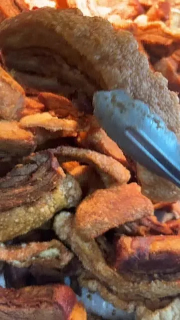 Chicharrón, carnitas and buche
