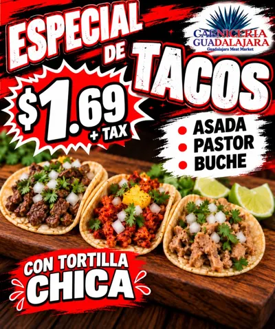 Taco special flyer